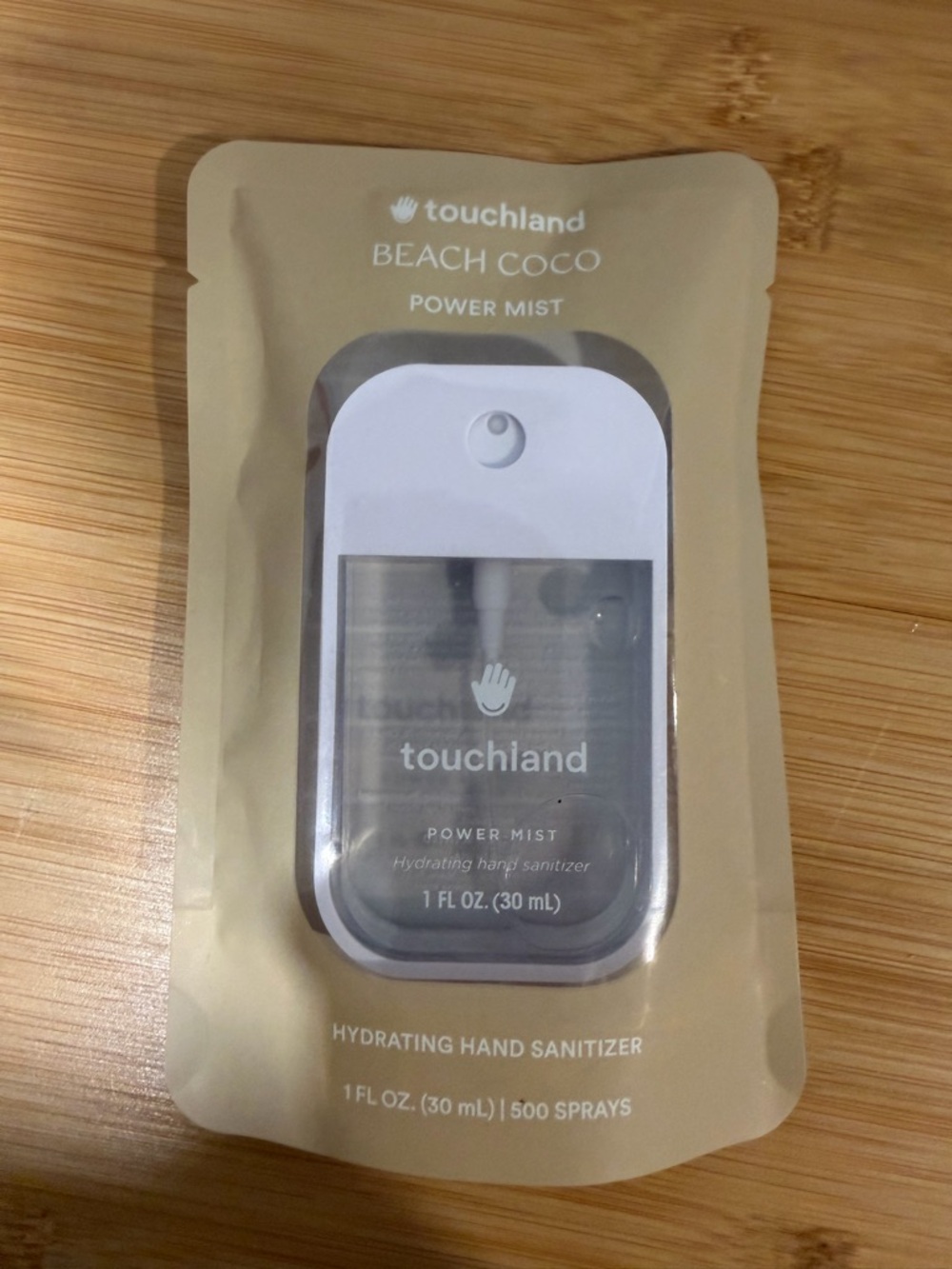 Touchland Beach Coco Power Mist Hydrating Hand Sanitizer